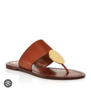 Tory Burch Patos Disk Sandals. Sz 8.